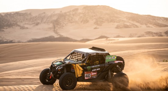 Reinaldo Varela e Gustavo Gugelmin representam o Brasil no Rally Dakar 2020, na Arábia Saudita. Crédito: MCH Photography